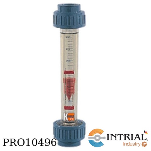 [KSK-1999-H-P25-00] Flujometro de Area Variable KSK, 100-1000 L/h, G 1", PVC