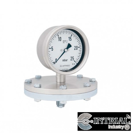 [PF160Ch-D402-(NPT)(85961402S)(0-1bar)] ​MANÓMETROS DE DIAFRAGMA (1/2 NPT)(0 a 1bar)