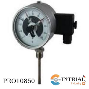 [64373402+64460+MK1] TERMÓMETRO CON GAS PARA APLICACIONES QUÍMICAS CON CONTACTO ELECTRICO (0 a +120°C)