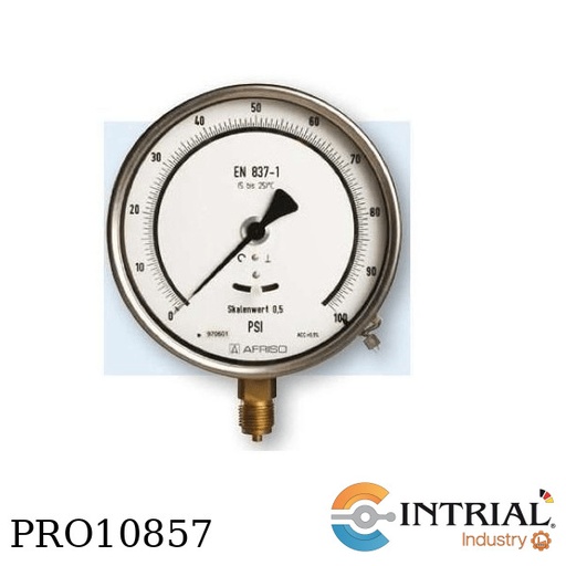 [FTh160ChD442(64363442)+64527+64464+64460] TERMÓMETROS CON GAS PARA APLICACIONES QUÍMICAS,  6''(160 mm), 0 a 60 º C, IP65
