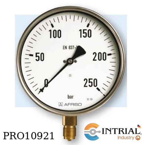 [RF160-D401-250bar] MANOMETRO D:160mm, 0-250 BAR
