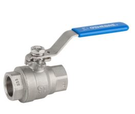 [2014N-04] VALV. ESFERA, 316SS ,1/2P, 2 CUERPOS,,ROSCADO 1000 WOG,MODELO: 2014N04,MARCA: GENEBRE