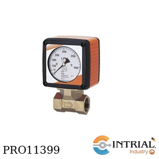 [RCD1230HN6C34P] Medidor Interruptor de Caudal por Presion Diferencial RCD, Agua, 60-420 L/h, G 1 1/2"