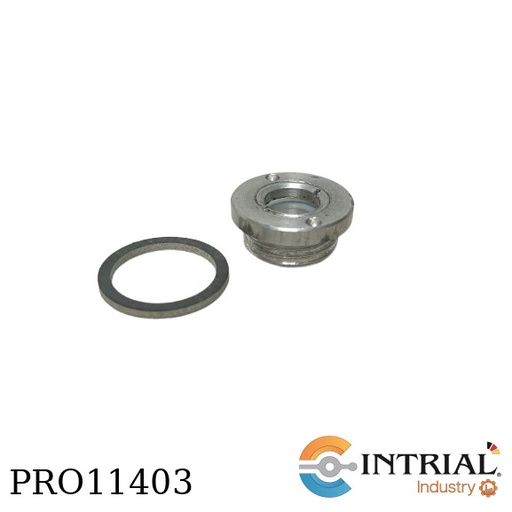 [462800120508] Visor Nivel G 1/2", aluminio, redondo
