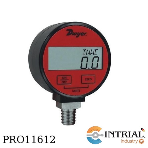 [DPG-107] ​MANOMETRO DIGITAL,  0.25%, 1/4".NPT, 0a 300 psi (20.69 bar)