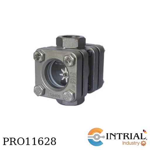 [DAR-1308H-R50-B] Indicador de flujo con conexión roscada (2" G)