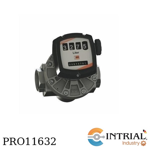 [DON-8-35H-N9-1-Z3-N-0] Flujometro por Desplazamiento Positivo DON, Acero Inoxidable, 30-450 L/min, 2" NPT