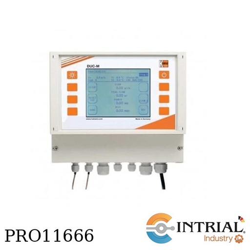 [DUC-MF-2-0-0-S-00] Medidor de flujo ultrasónico con pinza para el transmisor