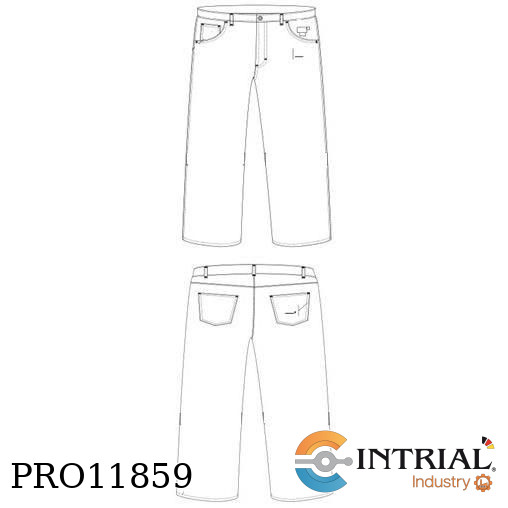 [PAN-NOR-T28-CL0-CAT2/10.1-N7-S] Pantalón Antiflama Talla 28 Color NAVY, HRC Nivel 2 ,ATPV 10.1 cal/cm2, CL0