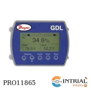 [GDL] ​GRAPHICAL DISPLAY DATA LOGGER, 15 to 150°F (-10 to 65°C), ±1°F (±0.5°C).