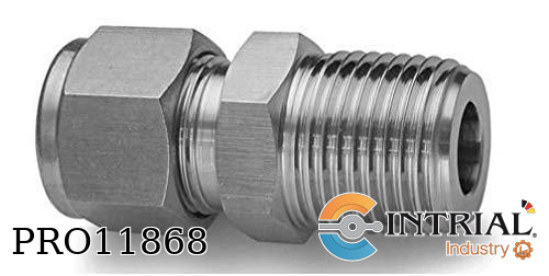 [FTII-100-14OD-M-14-DK] Tubing Fitting Inox Racor Recto (D-MT)