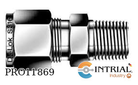 [FTII-100-14OD-M-18-DK] Tubing Fitting Inox Racor Recto (D-MT)