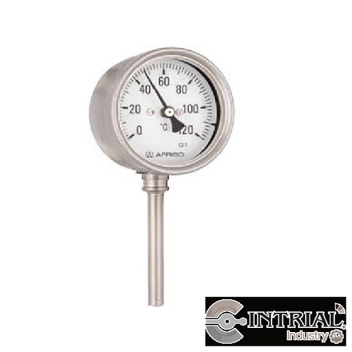 [FTh160ChD472(0a60C)(64363472+(2)64527+64] TERMÓMETROS CON GAS PARA APLICACIONES QUÍMICAS CON TUBO CAPILAR Y THERMOWELL, 6''(160 mm), 0 a +60 º