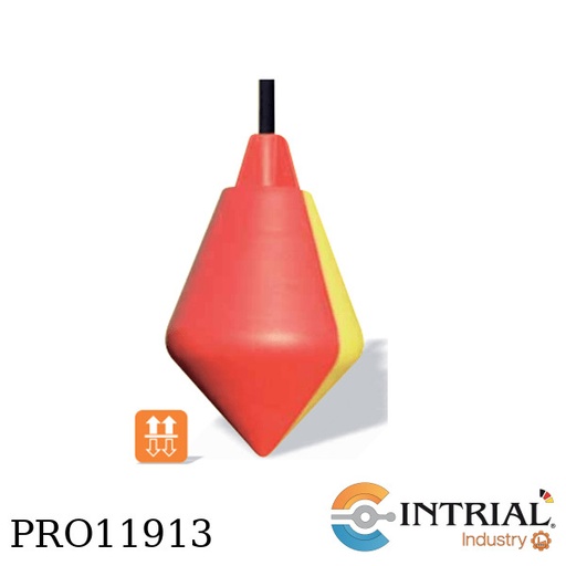 [NIVOTROL-165-15] INTERRUPTOR DE NIVEL TIPO BOYA CON CABLE DE 15 MTS, 3.5 bar(bar), +/- 165°, IP 68, 250 VAC-50/60 Hz