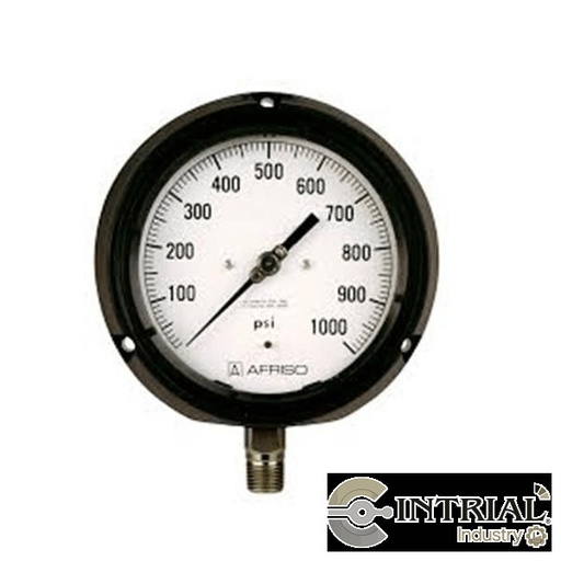 [RF130PG-D102(0-1600Kpa)] MANOMETRO, D: 4 1/2", 0-1600 PSI, 1/2" NPT, SS316, CON GLICERINA