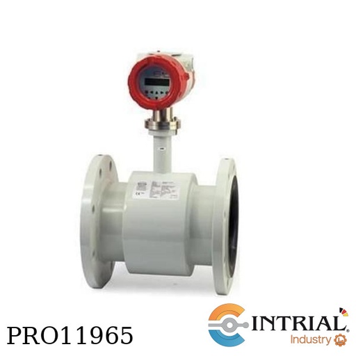 [EP-H-203R-1-SS-2-0/UMF2-C-1-2-G-0BK-2] Magnetic inductive flowmeter. Max. Range (Water 20°C, 1 mPas), 17 m³/h. Connection, 1" Class 150. Ou