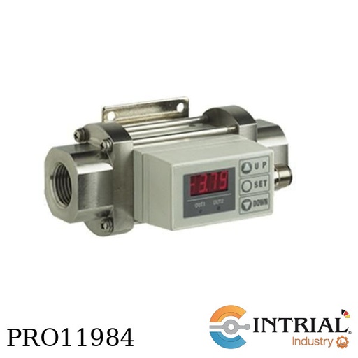 [DVK-12-90R50-3P4+ZUB-KAB-12-K002] Medidor de Flujo Calorimetrico, Monitor y Totalizador para Aire, 600-12000 L/min, G2"