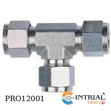 [FTII-210-14OD-X-X-DK] Tubing Fitting Inox Union Tee (D)