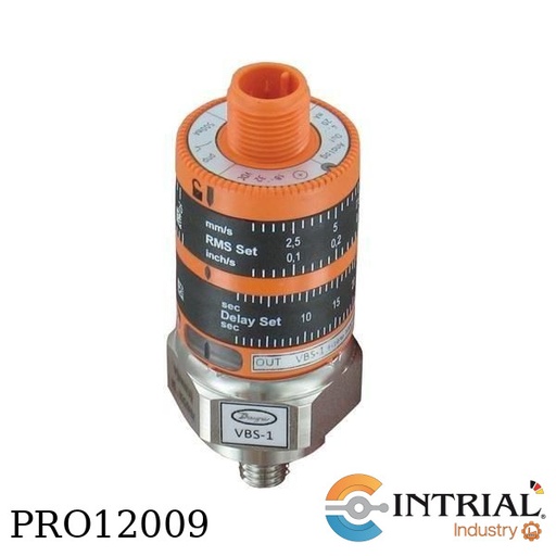 [VBS-2] ​VIBRATION SWITCH, 4 to 20 mA Output, -22 to 221°F, 0 to 50 mm/s., NEMA 6 (IP67).