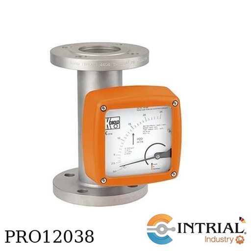 [BGN-S50-206R-S-0-0-0-0-S-2-0-0-K] Flujometro de Area Variable BGN, Agua, 1-10 m3/h, 2" Class 150 RF