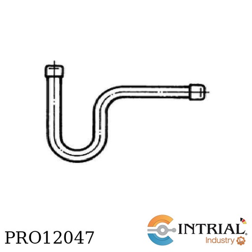 [Tubo-Siphon(63085)] Tubo Siphon, G 1/2",G 1/2"