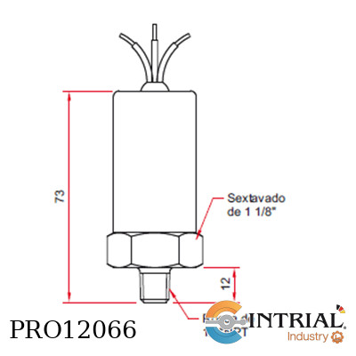 [PSP02-01N] SWITCH DE PRESION, Amperaje máxima: 3 Amp