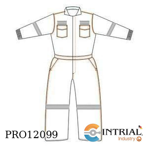 [OVE-FQ8-TL-CL0-CAT4/40.4-N7-S] Overol con Forro Interno en Q8 (TENCATE) , Talla L, CL0, Certificacion: HRC4 ((nivel de ATPV , 40.4 