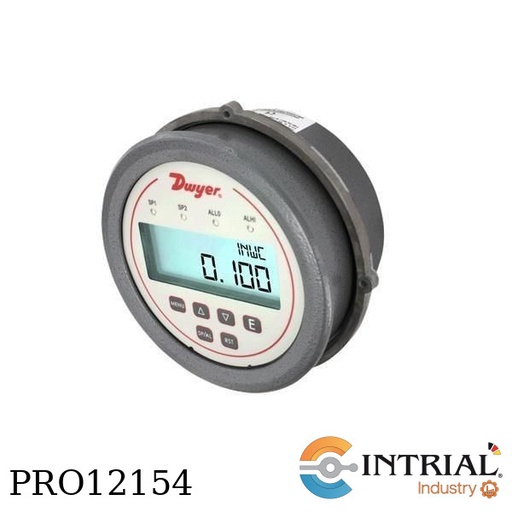 [DH3-002] ​DIGIHELIC® 3 DIFFERENTIAL PRESSURE CONTROLLER, 0-0.25 in w.c., ±1.5%, 32 to 140°F