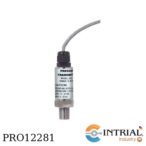 [626-87-CH-P1-E3-S5] ​PRESSURE TRANSMITTERS, 0 - 500 Bar, 1/4" Male NPT, 0.25% Full Scale