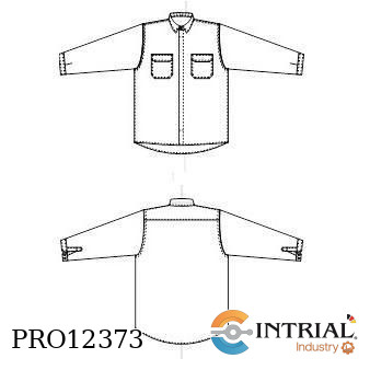 [CAM-DOB-TL-CL0-CAT3/31.2-N7-S] Camisa Antiflama, Talla L , Clase 0 , Categoria 3 , ATPV=31.2 Cal/cl2)