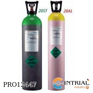 [GP-PRO12447-20L-EPA] Gas calibración 20L 80ppmNOx-80 ppmCO-8%CO2-80ppmNO-80ppmSO2-Balance Nitrogeno