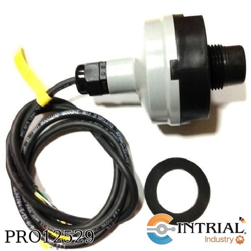 [ULSM-10] ULTRASONIC LEVEL TRANSMITTER, 9.8´ (3 m), ±0.2% of range.