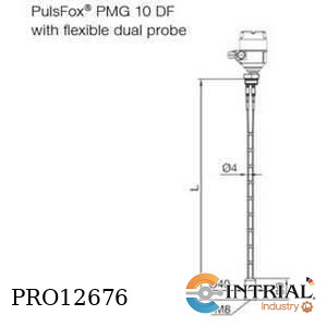 [PulsFox&reg;PMG10DF(53536-D-A-41-030] sensor nivel onda guiada; 3000mm,