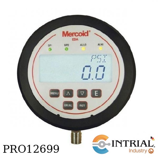 [EDA-W-N1-E1-10-T1] ​ELECTRONIC PRESSURE CONTROLLER , 1/4" NPT male bottom , 1/2" female NPT, 0 to 3000 psi (206.8 bar)