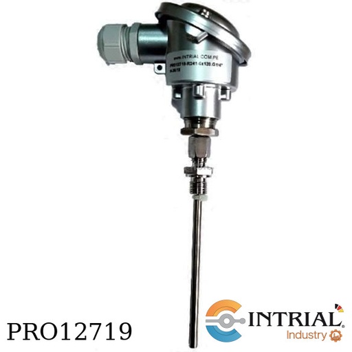 [PRO12719-1] Screw-in resistance thermometer 120mm, G1/4" , 400C