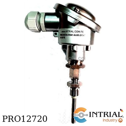 [PRO12720] Screw-in resistance thermometer, 50 mm,  G1/4"