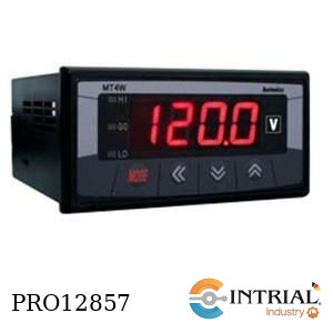 [MT4W-DV-41] VOLTÍMETRO DIGITAL PROGRAMABLE 4 DÍGITOS, 3 RELES
