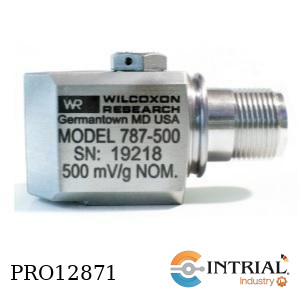 [787-500] Sensor de Vibracion, Acelerometro, 500mV/g