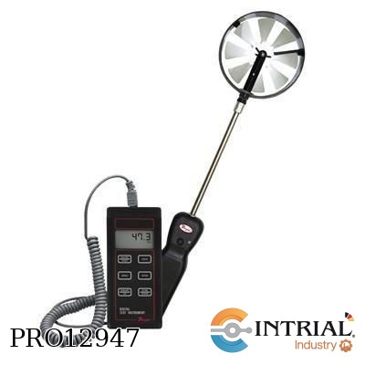 [473B-1] ​100 MM VANE THERMO-ANEMOMETER TEST INSTRUMENT,  -20 to 212°F, 40 to 5000 fpm