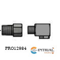 [129108/030472-X1] Adaptor Bushing plus Right Angle Nozzle for 6330 Retractable Injection Tube