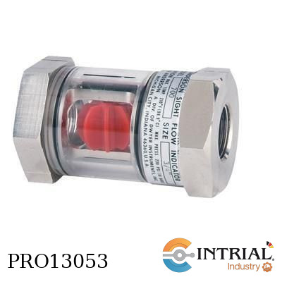[SFI-700-12] ​SIGHT FLOW INDICATOR, 1/2 Inch female NPT, 212°F (100°C)
