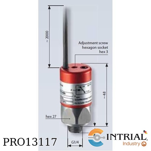 [0340-45803-1-006] Presostatos Atex, 1-10 bar,