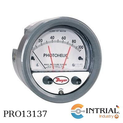 [3003MR-LT] ​GAGE SPECIFICATIONS, 0 to 3.0 In w.c., ±2% of FS