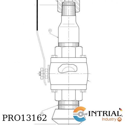 [061501-X11] Access Valve Assy Retractable 1.1/2" Valve w/Bleed Valve CS