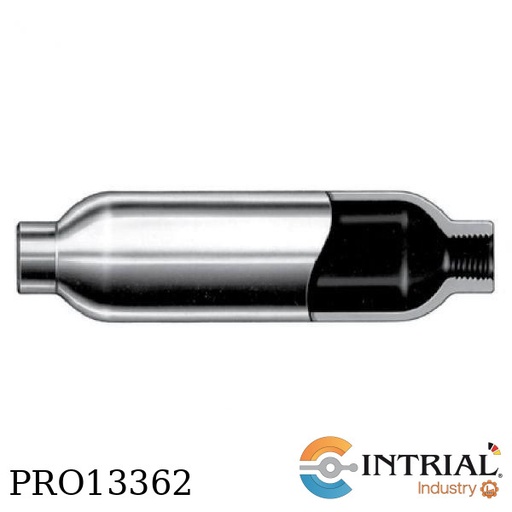 [INT-106-18] Cilindro Toma muestra, Conex 1/4 NPT, INOX