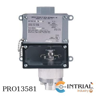 [1005W-A1-D] ​WEATHERPROOF DIAPHRAGM OPERATED PRESSURE SWITCHES, 25 to 200 (1.7 to 13.8) psig (bar), 30 to 170°F