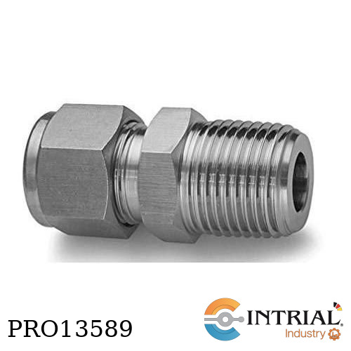 [FTII-100-18OD-M-18-DK] Tubing Fitting Inox Racor Recto (D-MT)