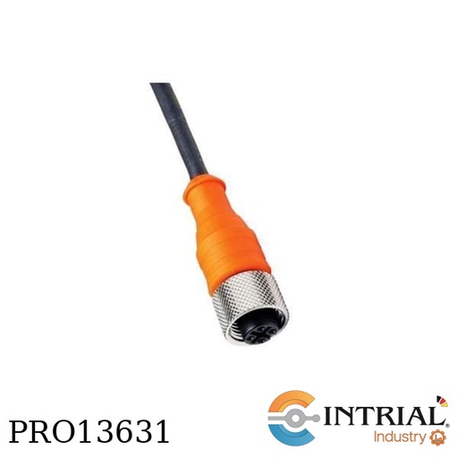 [ZUB-KAB-12K510] Accessories round plug, M12x1, cable 10 mts, 5-pin