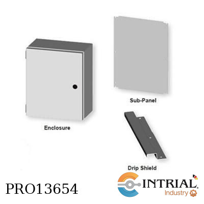 [SSE-J-121006] GABINETE DE ACERO INOXIDABLE,12" x 10" x 6", 316 SS†