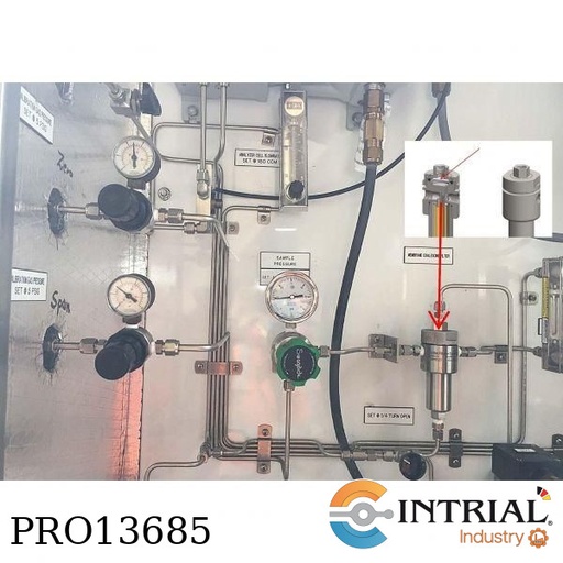 [201867] Filter Coal w/Hydroph Membr Viton/SS